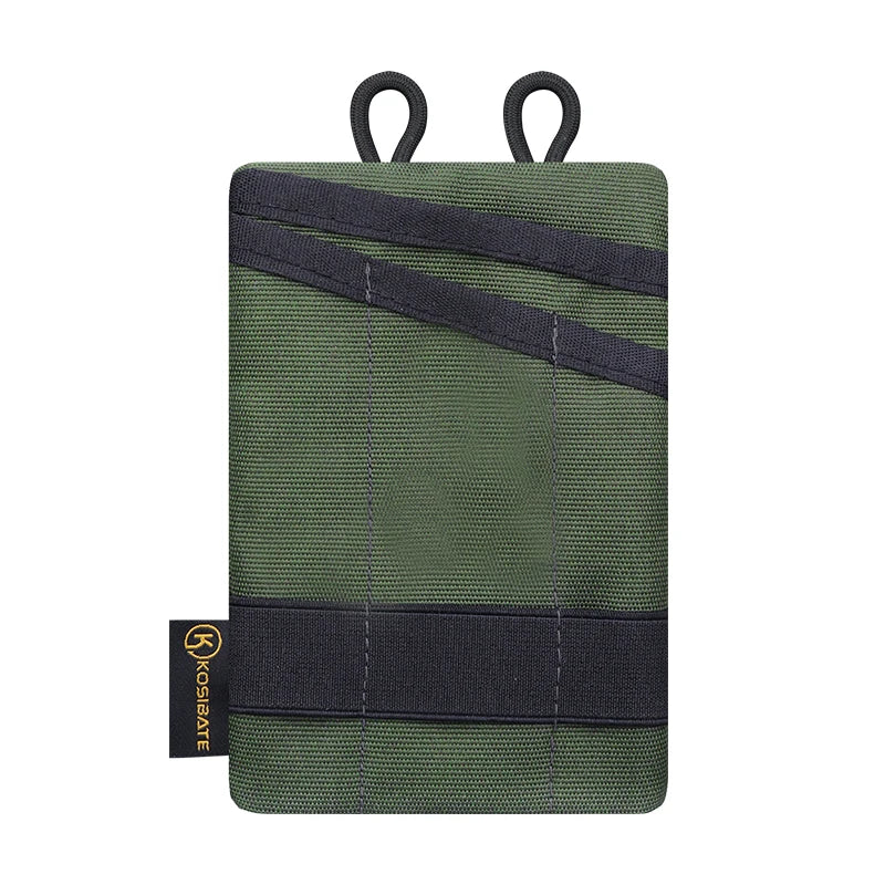 Kosibate Tactical EDC Molle Pouch Mini Wallet Card Key Belt Waist Pack Camping Hiking Hunting Outdoor Coin Purse