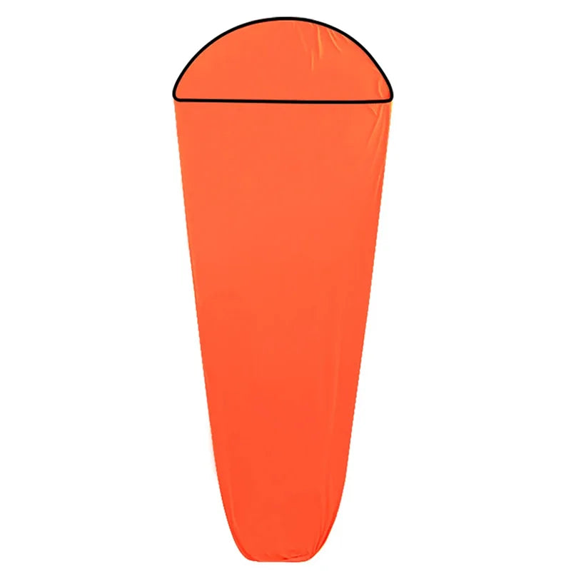 Outdoor Travel High Elasticity Sleeping Bag Liner Travel Sleeping Bag Liner Camping Sleep Sack For Planes Trains Portable Carry
