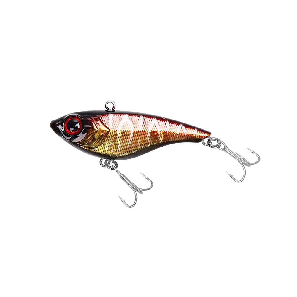 BassLegend Japan Ice Fishing Sinking Lipless Crankbait Vibration Lure VIB Sea Bass Pike Minnow Wobblers 64S 64mm 14g
