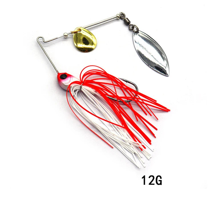 1pcs Fishing Lure 13/18g Wobblers Lures Spinners Spoon Bait For Pike Peche Tackle All Artificial Baits Metal Sequins Spinnerbait