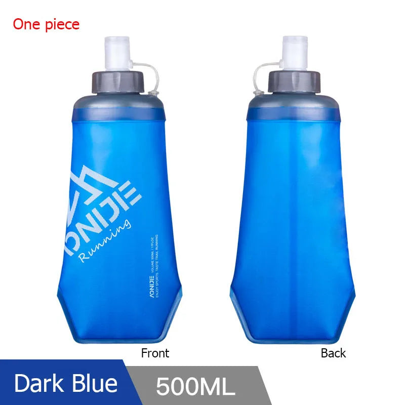 AONIJIE 420ml 500ml Outdoor Sports Hydration Bladder Heat Preservation Kettle Water Bottle For Running Hiking Cycling