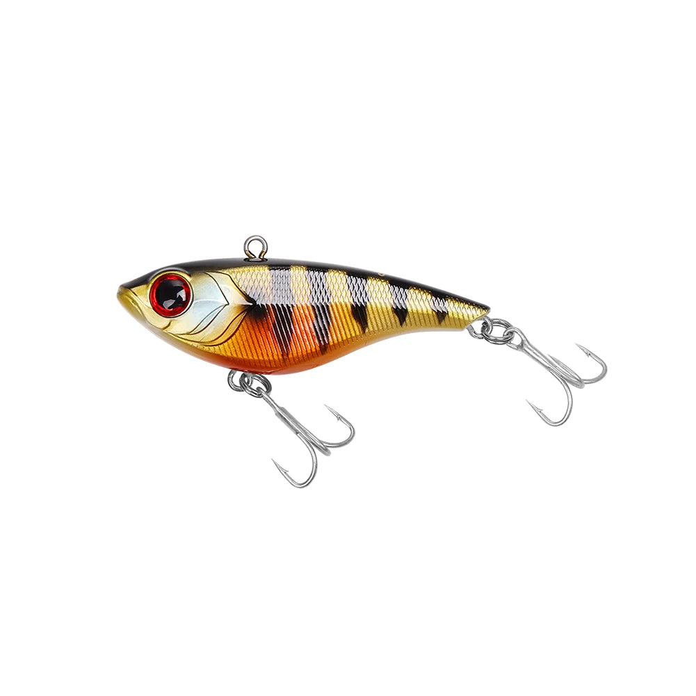 BassLegend Japan Ice Fishing Sinking Lipless Crankbait Vibration Lure VIB Sea Bass Pike Minnow Wobblers 64S 64mm 14g