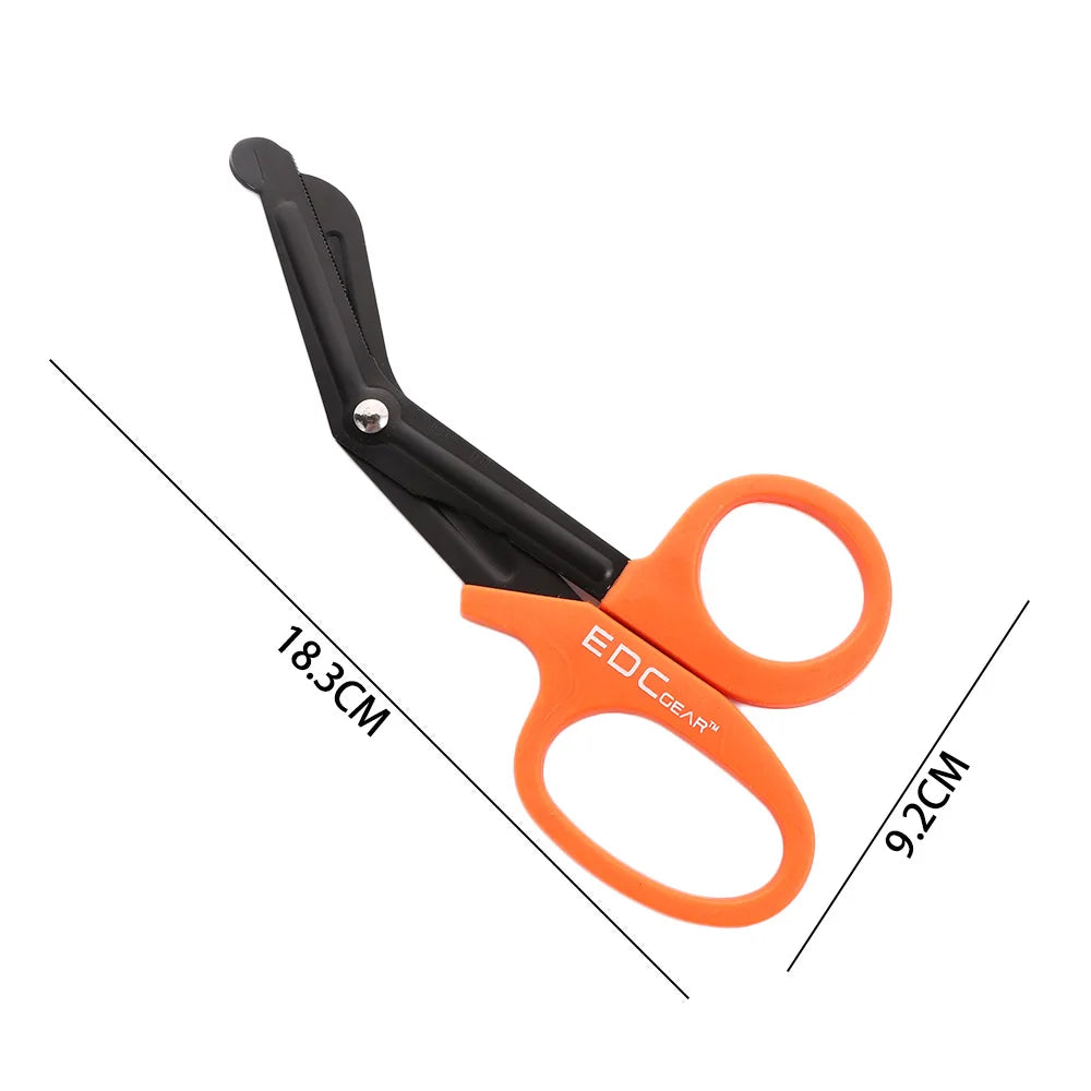 Survive Rescue Scissor Gauze Cutter Emergency First Aid Shear Outdoor First Aid Emergency Tactical Medical Scissors Tools
