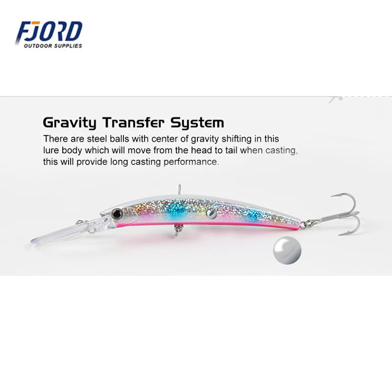 FJORD 110mm 17g Float Sea-bream Surfcasting Catch Fishing Carp Tackle Perch Artificial Bait Surface Top Water Lure Fishing item
