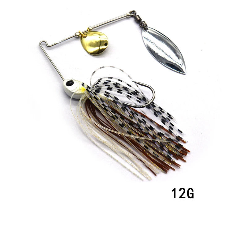 1pcs Fishing Lure 13/18g Wobblers Lures Spinners Spoon Bait For Pike Peche Tackle All Artificial Baits Metal Sequins Spinnerbait