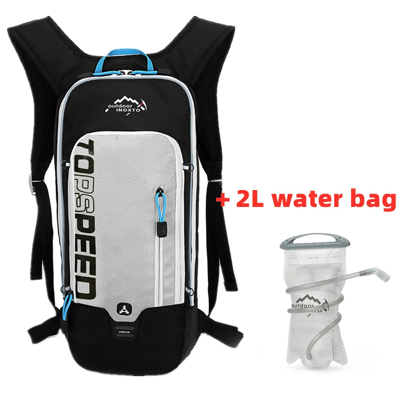 INOXTO 6L Cycling Bag Men's Women Riding Waterproof Breathable Bicycle Backpack,Bicycle Water Bag,Bicycle helmet