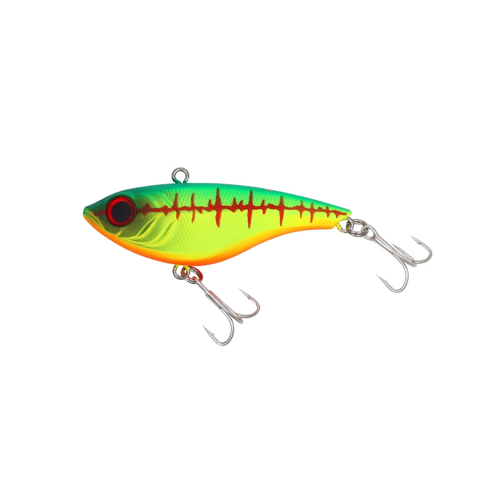 BassLegend Japan Ice Fishing Sinking Lipless Crankbait Vibration Lure VIB Sea Bass Pike Minnow Wobblers 64S 64mm 14g