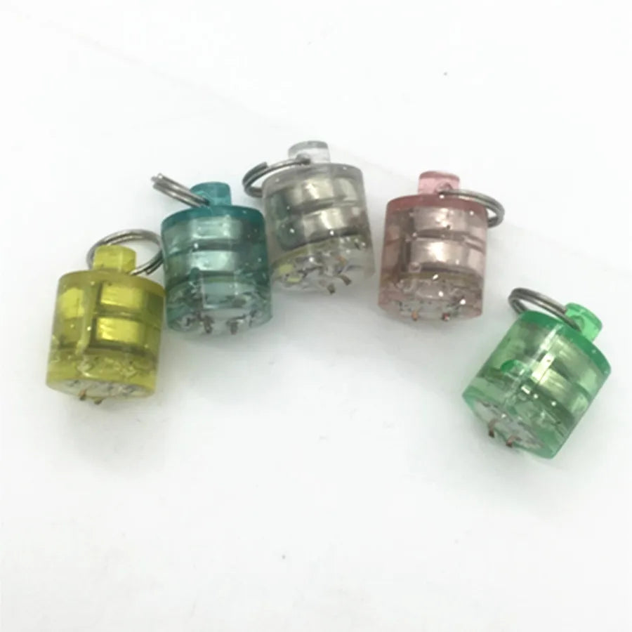 Drop Fishing LED Deep Underwater Fish Attraction Lamp Lure Eye Shape Fishing Squid Fish Bait Light Flashing Lamp Pesca Lure