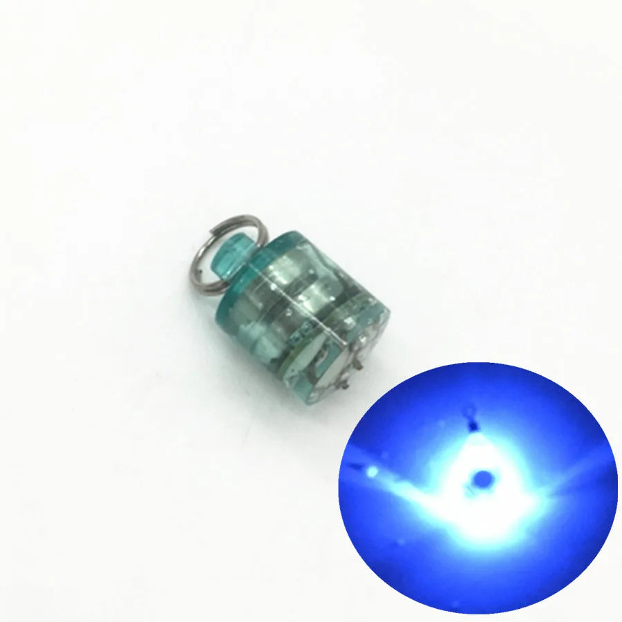 Drop Fishing LED Deep Underwater Fish Attraction Lamp Lure Eye Shape Fishing Squid Fish Bait Light Flashing Lamp Pesca Lure