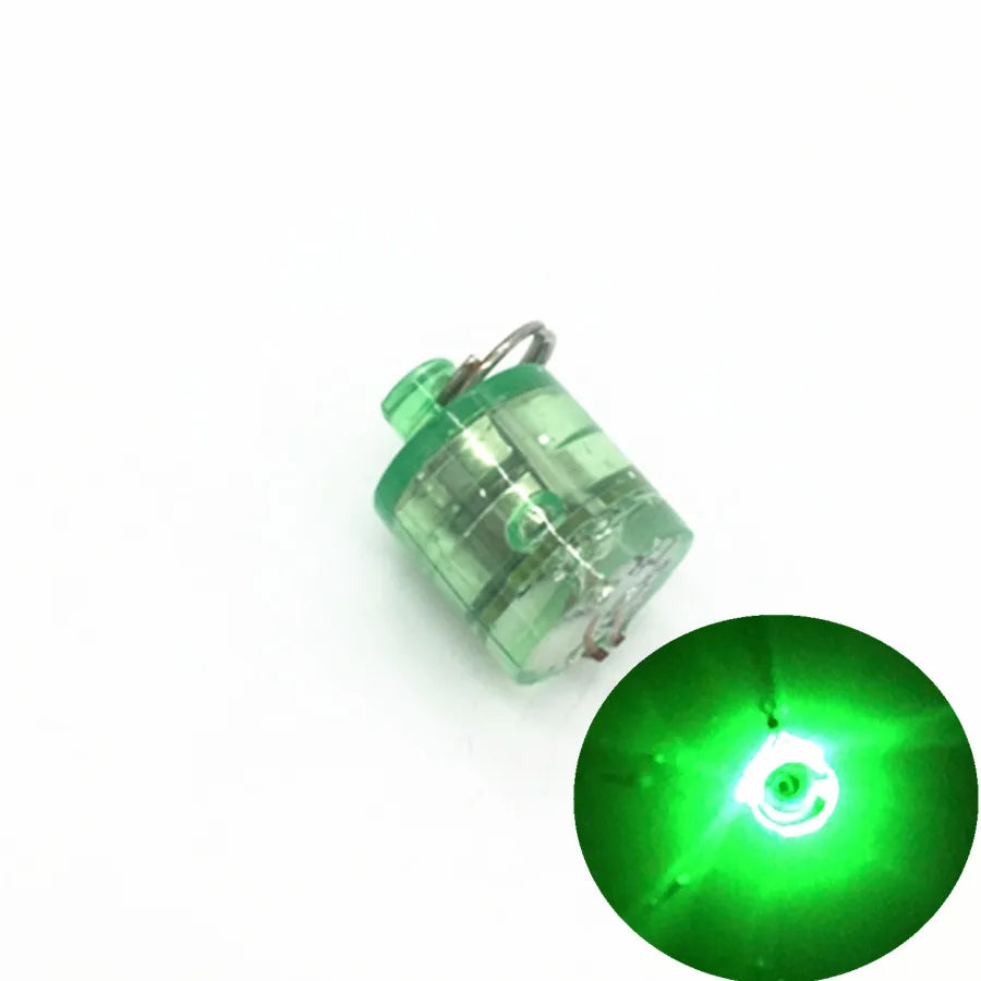 Drop Fishing LED Deep Underwater Fish Attraction Lamp Lure Eye Shape Fishing Squid Fish Bait Light Flashing Lamp Pesca Lure