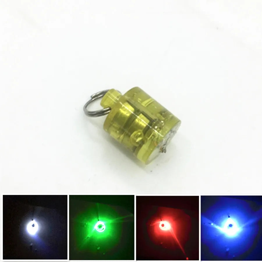 Drop Fishing LED Deep Underwater Fish Attraction Lamp Lure Eye Shape Fishing Squid Fish Bait Light Flashing Lamp Pesca Lure