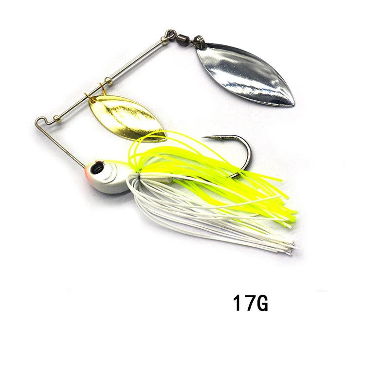 1pcs Fishing Lure 13/18g Wobblers Lures Spinners Spoon Bait For Pike Peche Tackle All Artificial Baits Metal Sequins Spinnerbait