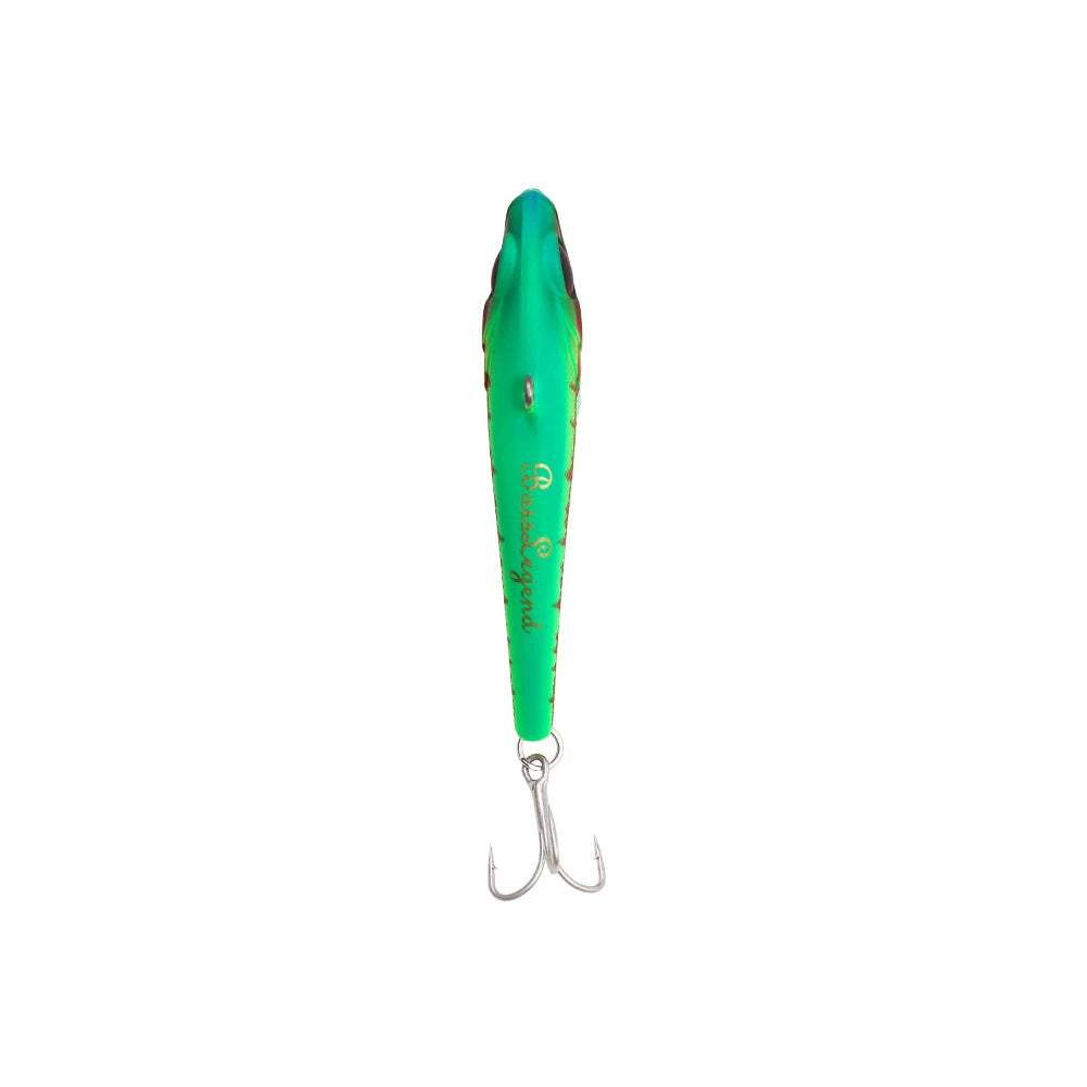 BassLegend Japan Ice Fishing Sinking Lipless Crankbait Vibration Lure VIB Sea Bass Pike Minnow Wobblers 64S 64mm 14g