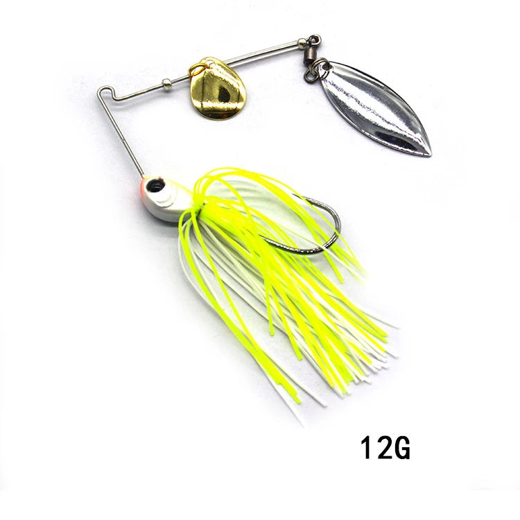 1pcs Fishing Lure 13/18g Wobblers Lures Spinners Spoon Bait For Pike Peche Tackle All Artificial Baits Metal Sequins Spinnerbait