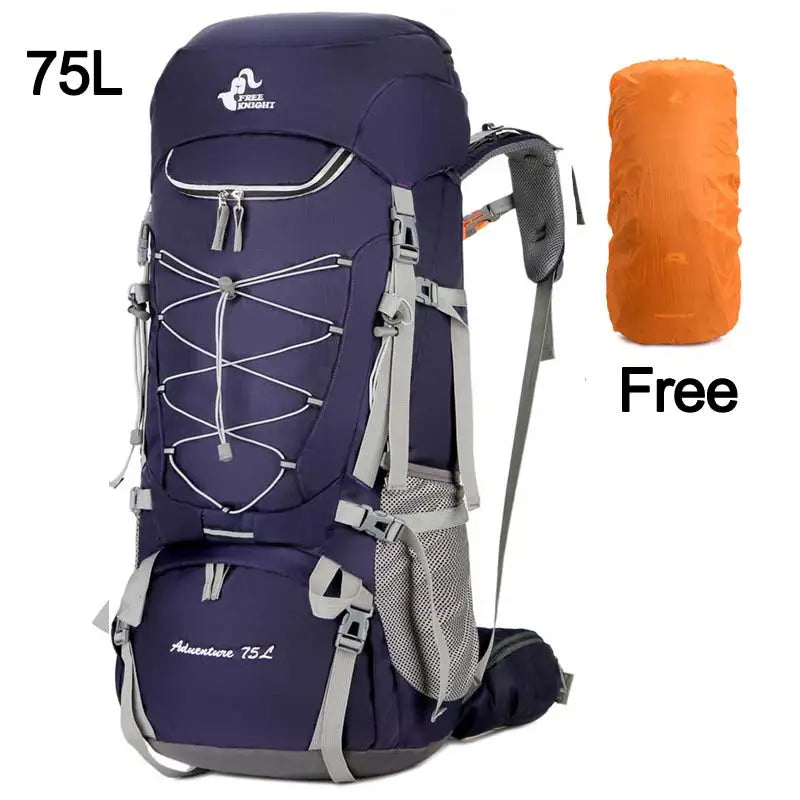 Camping Backpack Hiking Bag Sports Outdoor Bags For Men 75L Large With Rain Cover Travel Climbing Mountaineering Trekking Bag