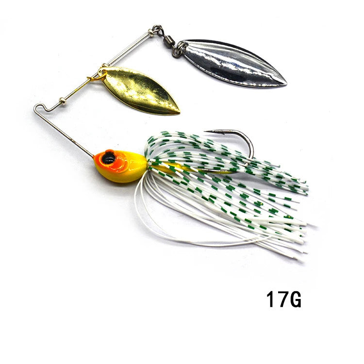 1pcs Fishing Lure 13/18g Wobblers Lures Spinners Spoon Bait For Pike Peche Tackle All Artificial Baits Metal Sequins Spinnerbait