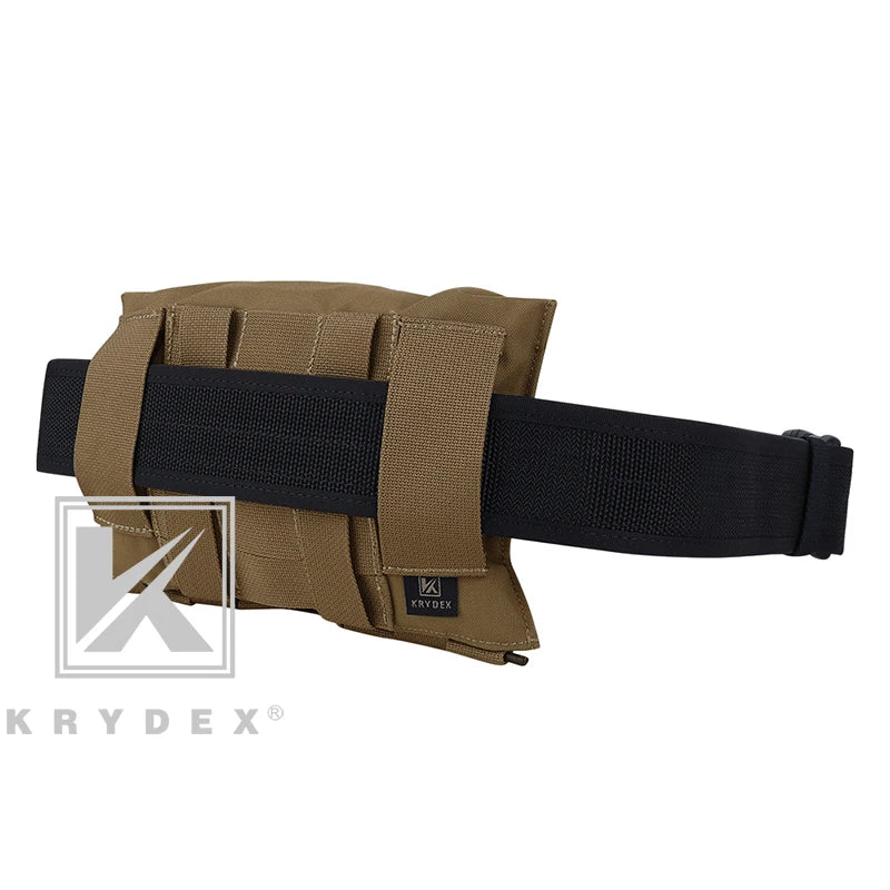 KRYDEX Seal Medical kit Pouch Tactical LBT9022 Quick Release Modular MOLLE Belt Outdoor Emergency Blow Out Storage Bag 5.5"*9"