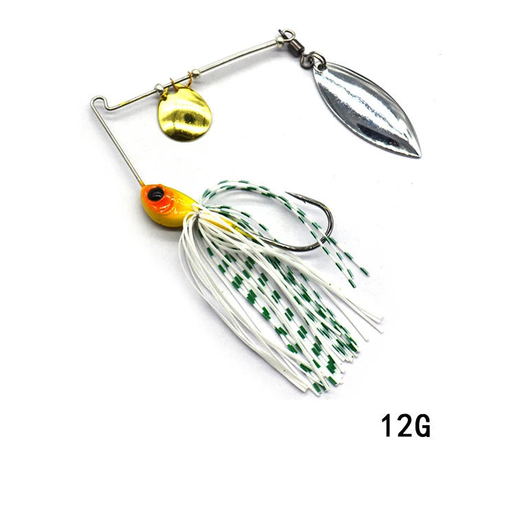 1pcs Fishing Lure 13/18g Wobblers Lures Spinners Spoon Bait For Pike Peche Tackle All Artificial Baits Metal Sequins Spinnerbait