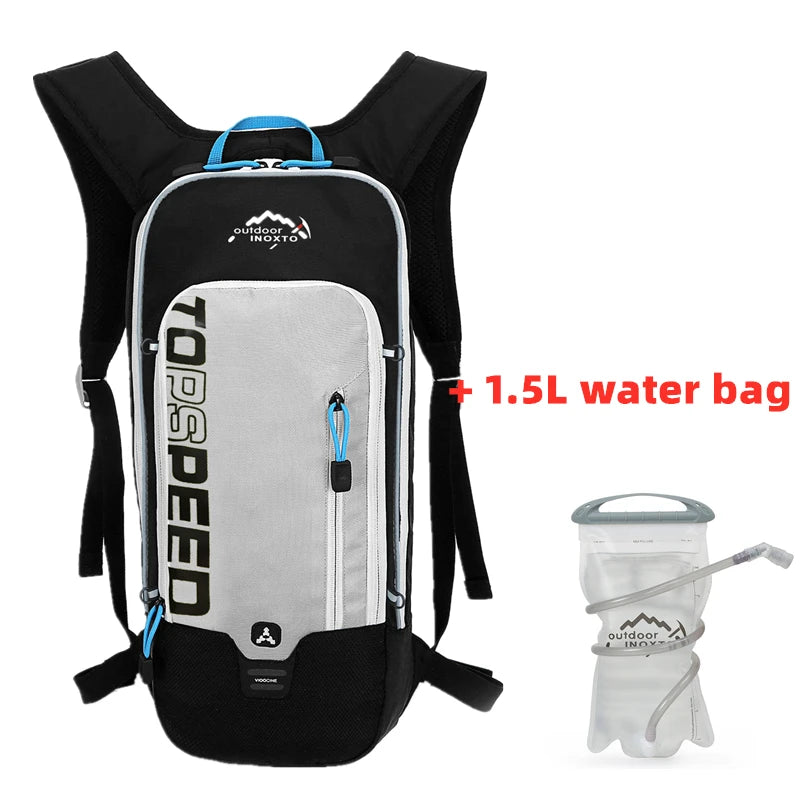 INOXTO 6L Cycling Bag Men's Women Riding Waterproof Breathable Bicycle Backpack,Bicycle Water Bag,Bicycle helmet