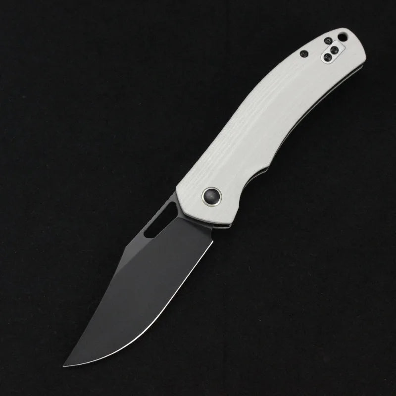G0041 Pocket Folding Camping Knife 14C28N Blade G10 Handle Survival Hunting Tactical Knives Outdoor Mini Utility Fruit EDC Tools