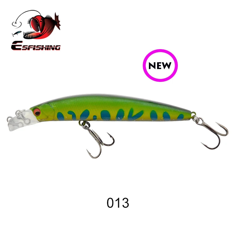 KESFISHING Floating Hard Lure 10cm 9.5g Dive 0.1-0.5m Quality Professional Minnow Choose Different Depth Top Water Fish
