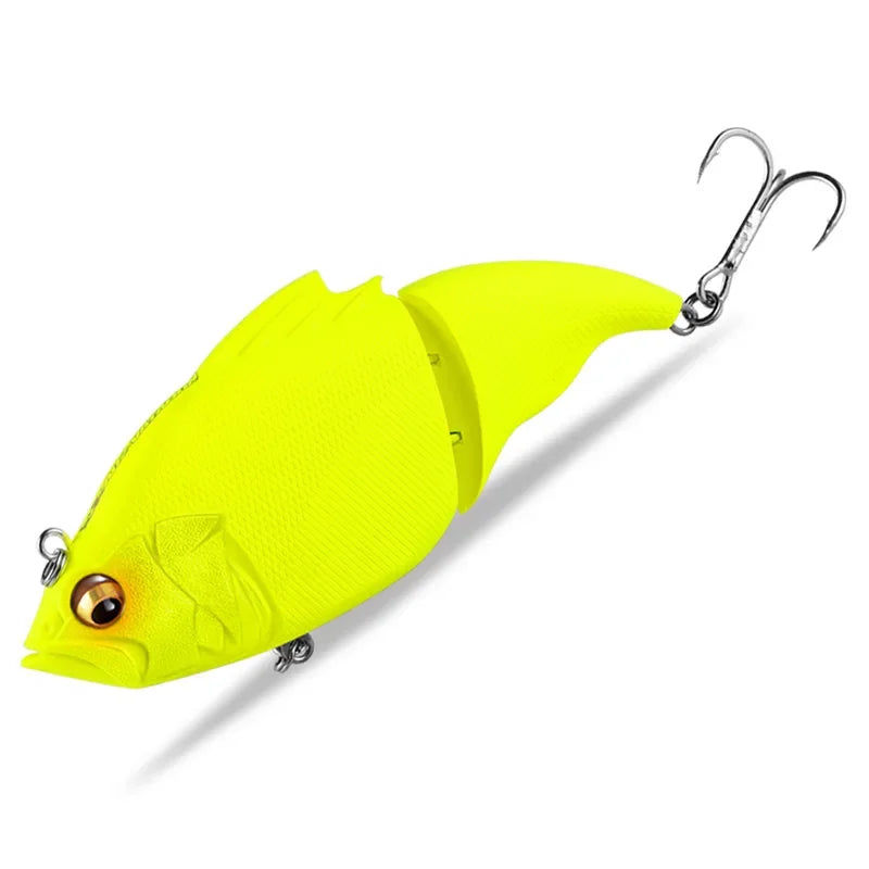 Pike Fishing Vatalion 115mm Vibration Jointed Bait Swimbait Bass Lure 41/43g Fishing Lure Floating  Vatalion 115F Leurre