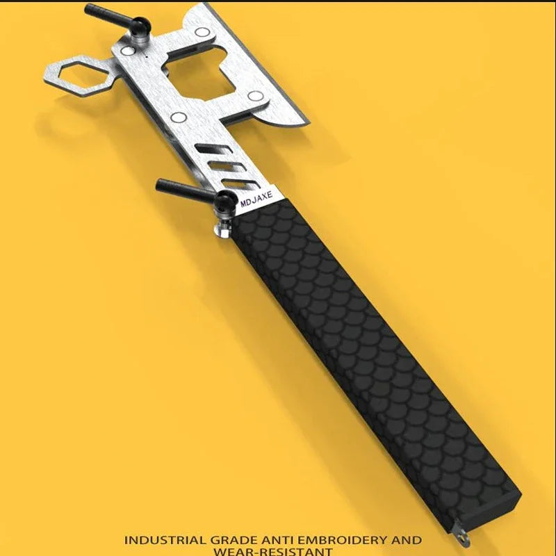 Outdoor EDC Tactical Axe Telescopic Vehicle Self-defense Camping Axe Car Emergency Tools