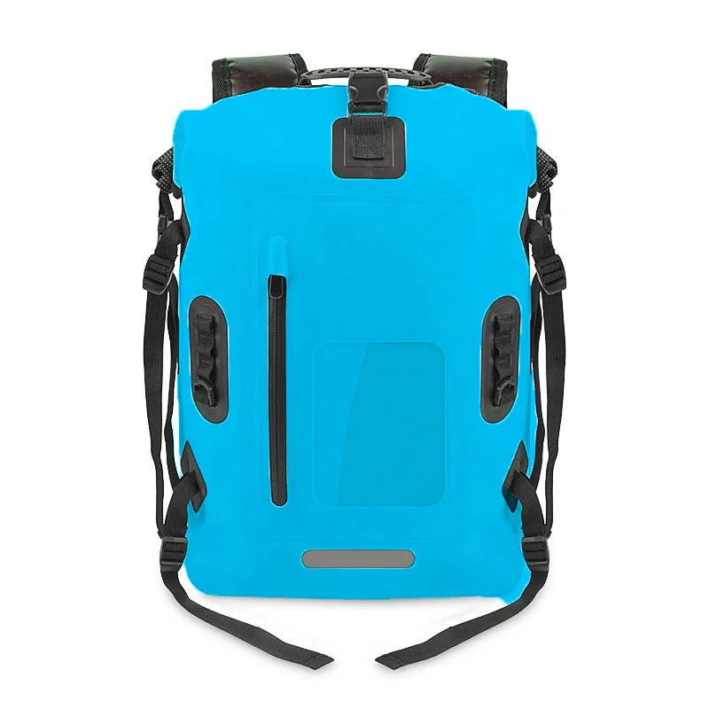 30L Waterproof Dry Bag Fishing Backpack Drift Swimming River Trekking Shoulder Bait Fishing Bucket Gear Diving Rafting Kayak Bag