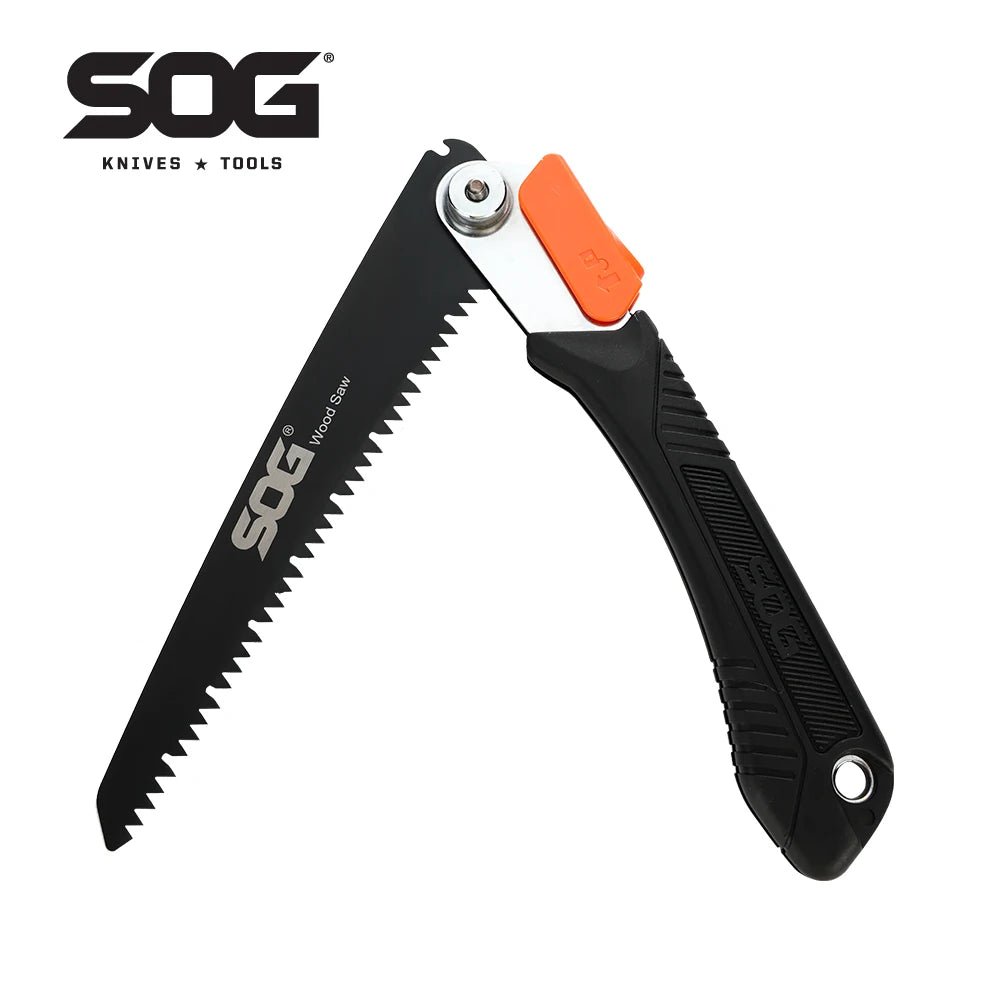 SOG Multifunctional Folding Saw – Portable EDC Tool for Household, Hunting, Outdoor Camping Equipment, Survival & Woodworking