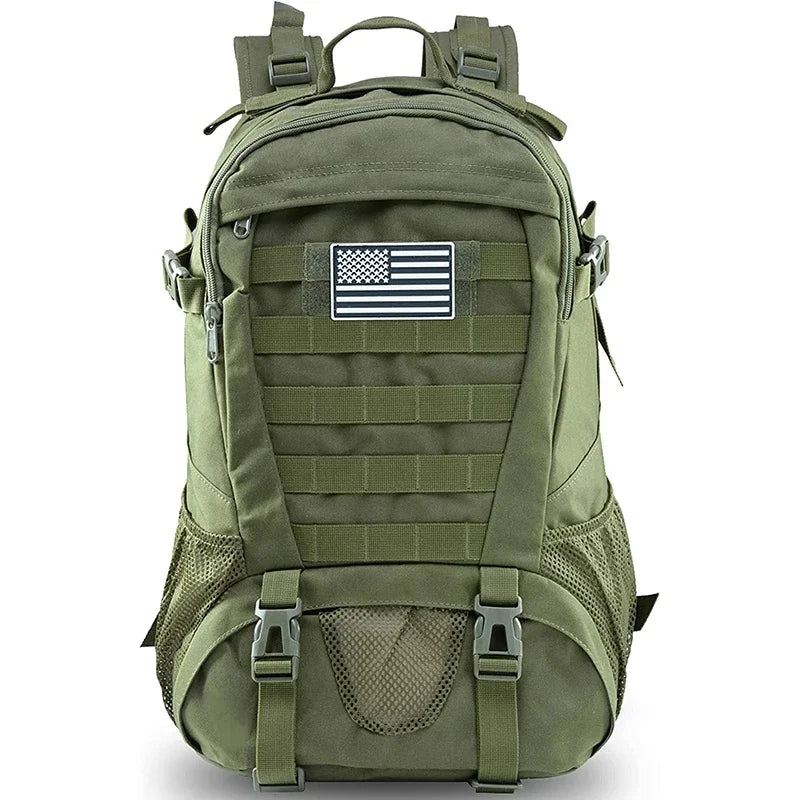 Large Capacity Travel Backpack Waterproof Hiking Camping Hunting Hiking Bag Camouflage Outdoor Cross-Country Sports Shoulder Bag