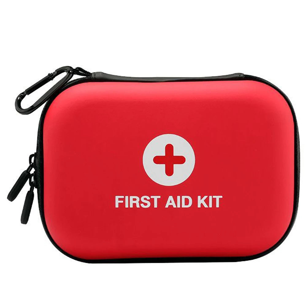 First Aid Kit Bag Empty Portable Emergency Medical Bag First Aid Hard Case Empty Small First Aid Bag Ideal for Home Office Car