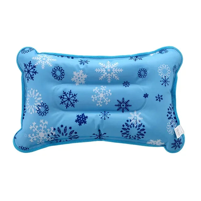 Summer Cooling Water Cushion Sleeping Aid Pad Mat Muscle Relief Cooling Pillow Ice Pad Massager Bedding Sleep Cool Cushion