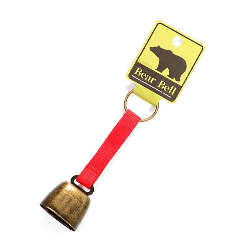Loud Bear Bell Hiking Gear Alloy Bear Bells for Survival Hiking Biking Fishing