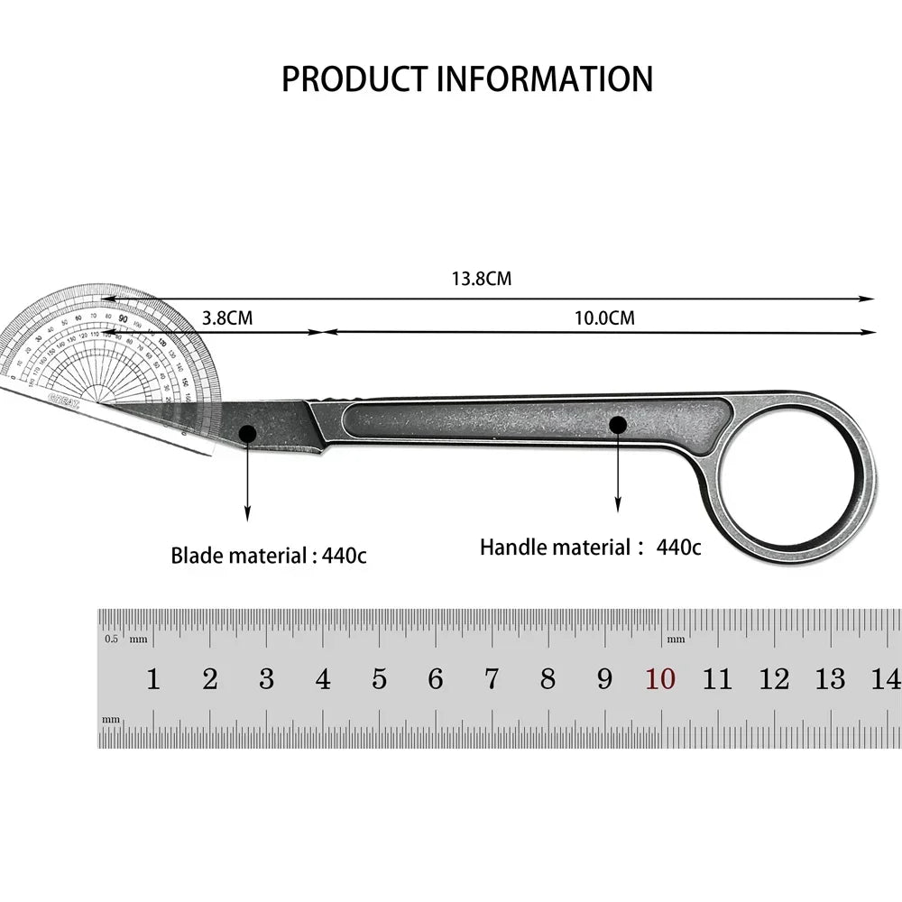 Mini Neck Knife Tactical Camping Outdoor Rescue Survival Fixed Blade Pokcet Knives EDC Tool With Kydex Sheath,Dropshipping