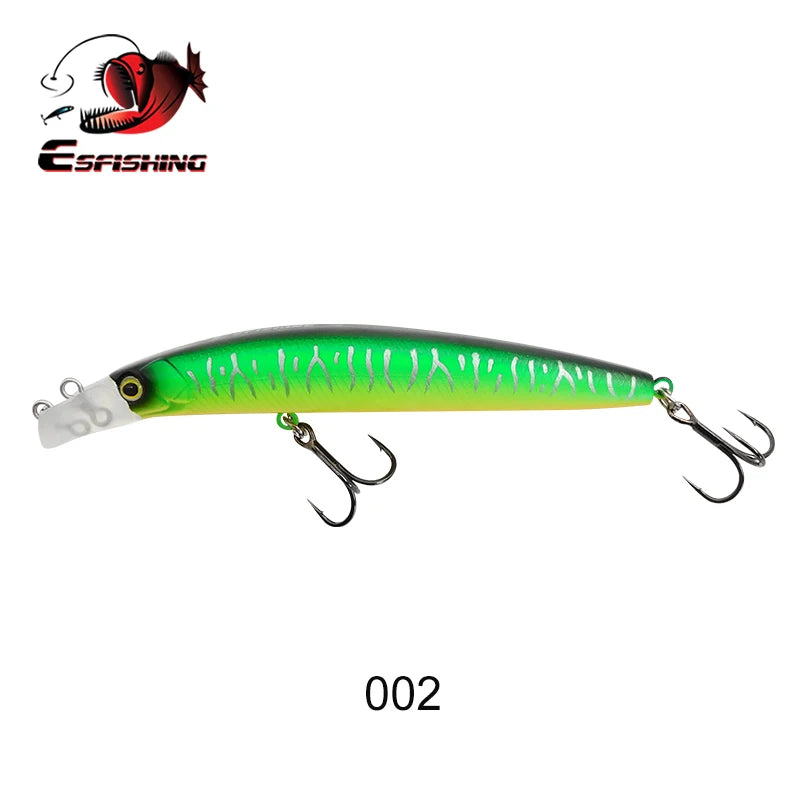 KESFISHING Floating Hard Lure 10cm 9.5g Dive 0.1-0.5m Quality Professional Minnow Choose Different Depth Top Water Fish