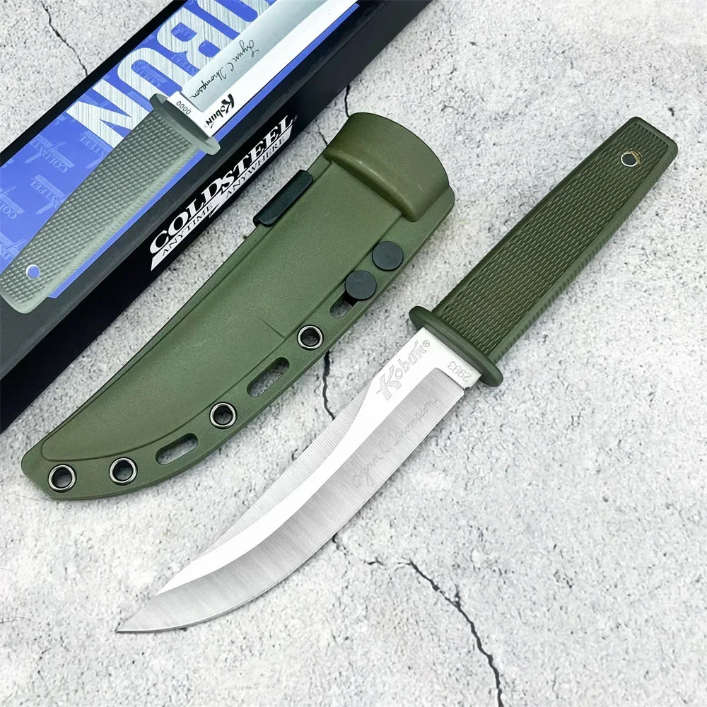 Multipurpose Outdoor Camping Knife with 8Cr13MoV Blade Nylon Fiber Handle Travel Camping Tactical Survival Knife