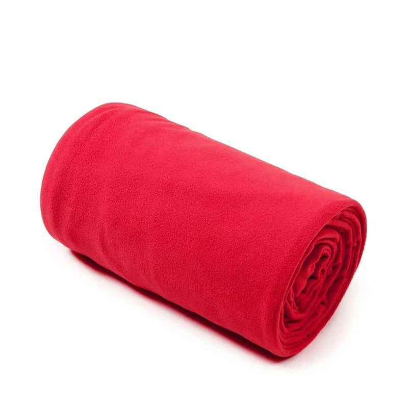 Fleece Sleeping Bag Outdoor Sleeping Inner Liner Equipped Ultra Lightweight Camping Hiking Climbing Essential Warm Dirt Proof