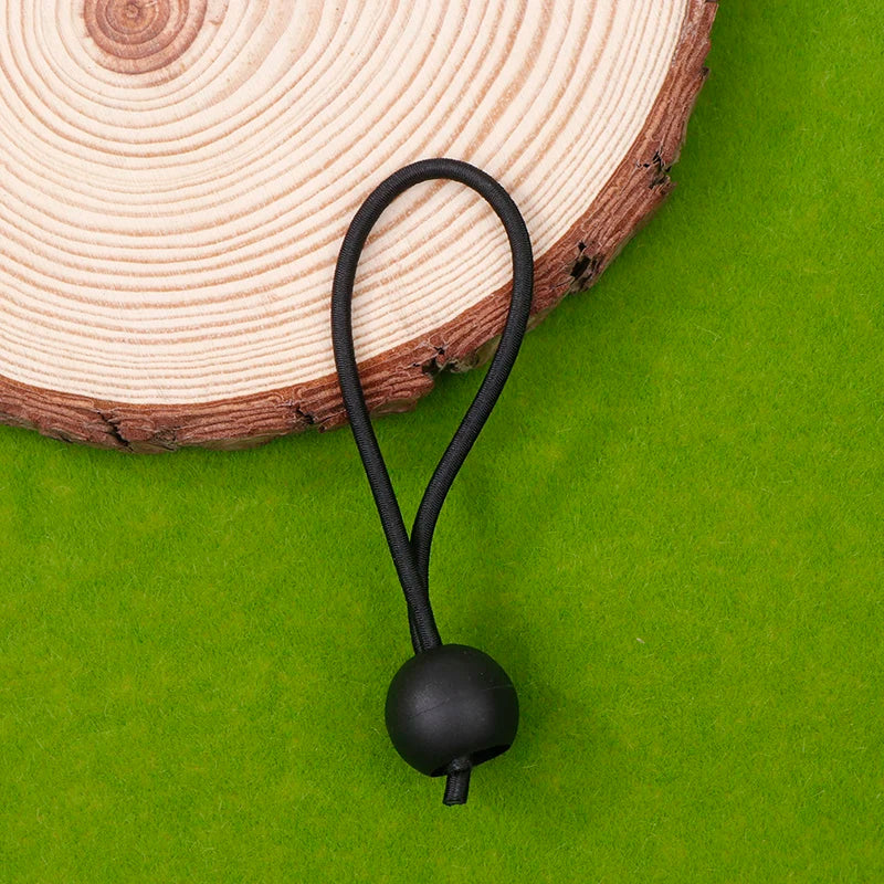 10 PCS Outdoor Camping Canopy Tent Fixed Storage With Elastic Rope Plastic Ball Elastic Rope Tied Storage Elastic Ball Rope