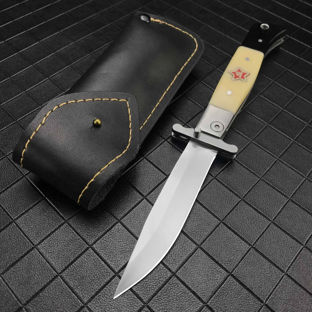 Russian Nkvd Ussr Finka NKVD Outdoor Survival Hunting Knives Camping Fixed Blade Straight Tactical Knifes Camping EDC Knife Gift