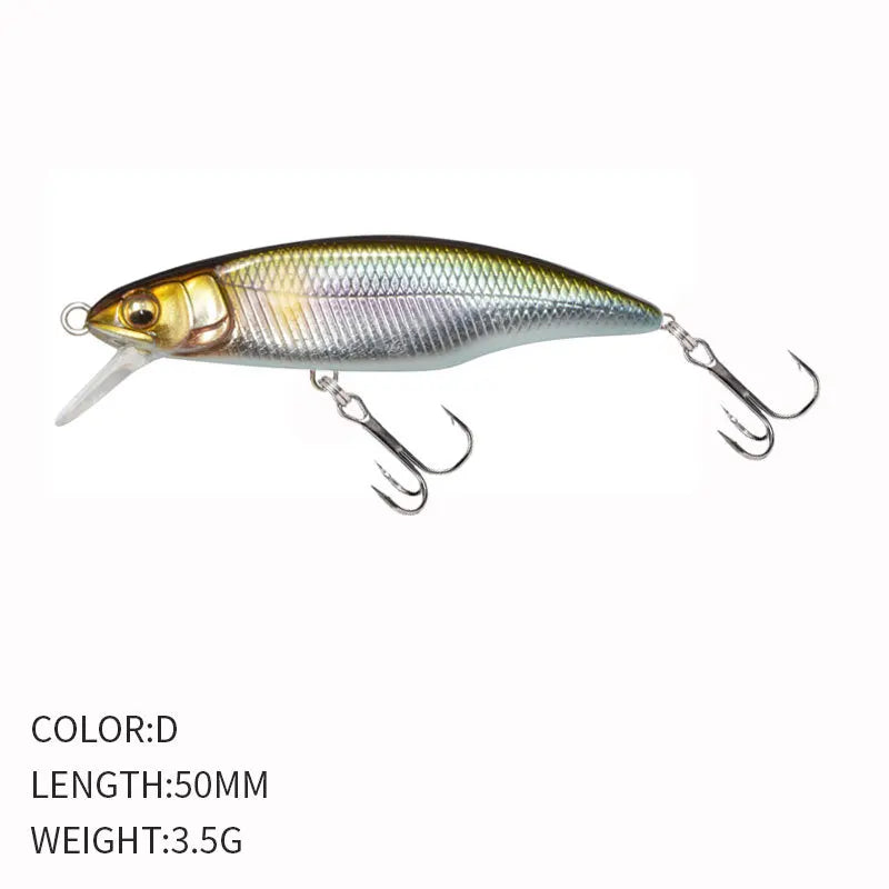 Fishing 50mm 3.5g Swimbaits Bass Big Fish Crankbaits Fishing Lure Floating Wobblers for Pike Minnow Lure Fishing Tackle