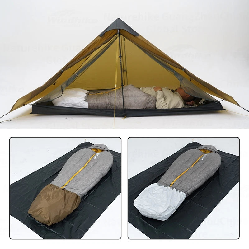 3F UL GEAR Sleeping Bag Foot Waterproof Case Bag Anti-condensation Outdoor Camping Moisture-proof Breathable Liner Storage Bag