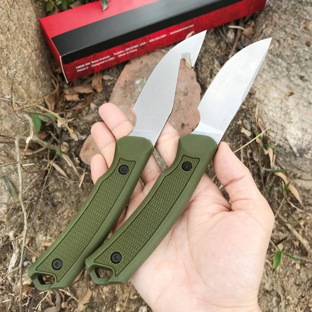 KS 1883 D2 Blade Nylon Fibre Handle Outdoor Camping Survival Durablle Self-defense Tactical Multitools Hand Knives Gitfs for Men