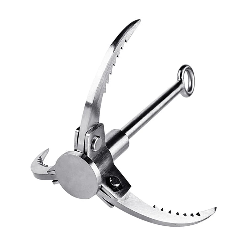 Climbing Grappling Hook, Climbing Steel Outdoor Rock Climbing Hook Flying Claw Grappling Hook Survival Hook