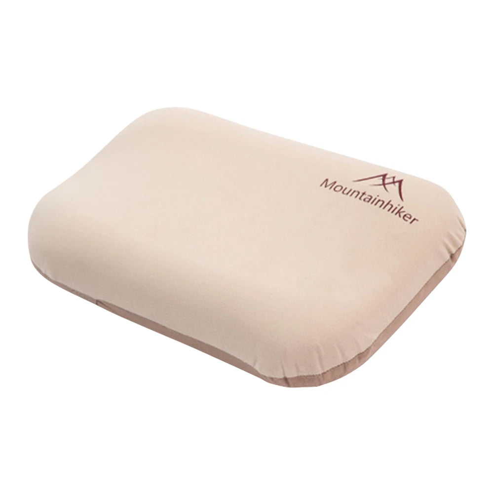 Camping Air Pillow Neck Protect Outdoor Sleeping Pillow Ergonomic Portable Self Inflating Pillow for Car Airplane Train Office