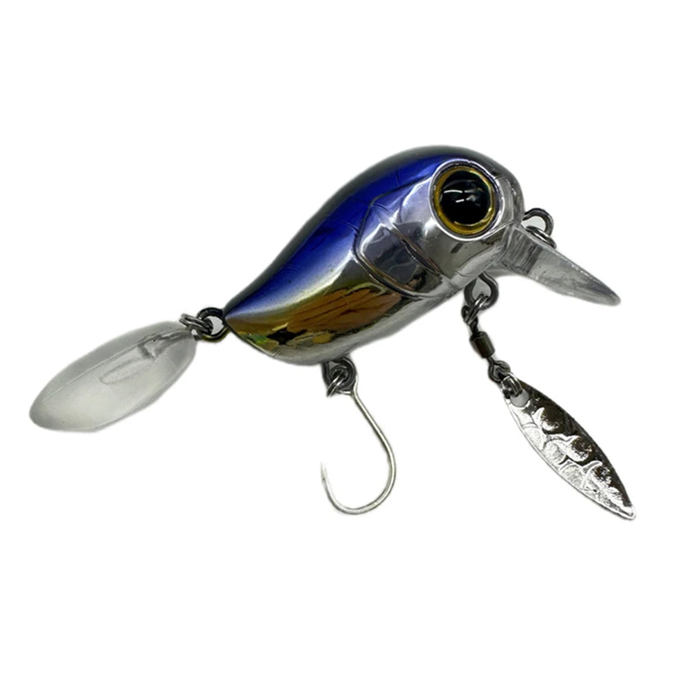 Fishing Tool For Anglers 30mm Length Fishing Lure Floating Minnow Life-like Lightweight Swimming Action Top Water