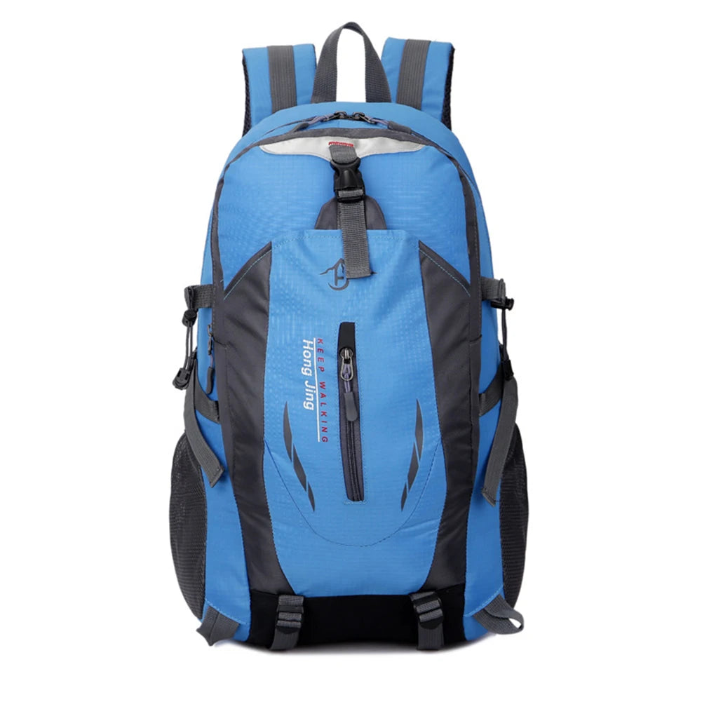 40L Travel Backpack Men and Women Outdoor Mountaineering Hiking Storage Bag Fashion Lightweight Camping Luggage Bags