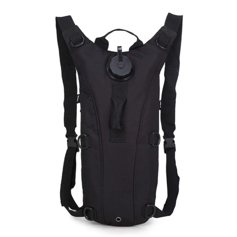 Hydration Backpack Water-proof Oxford Water Bag with 3 Liter Bladder for Outdoor Running Hiking Cycling Climbing Camping
