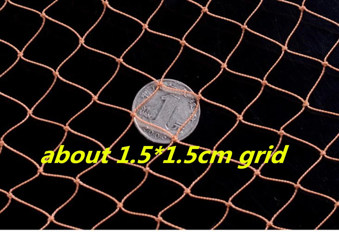 Finefish Strong Multifilament Line Hand Throw Network Cast Net Outdoor Water Sport Hunting Catch Fishing Net Small Mesh