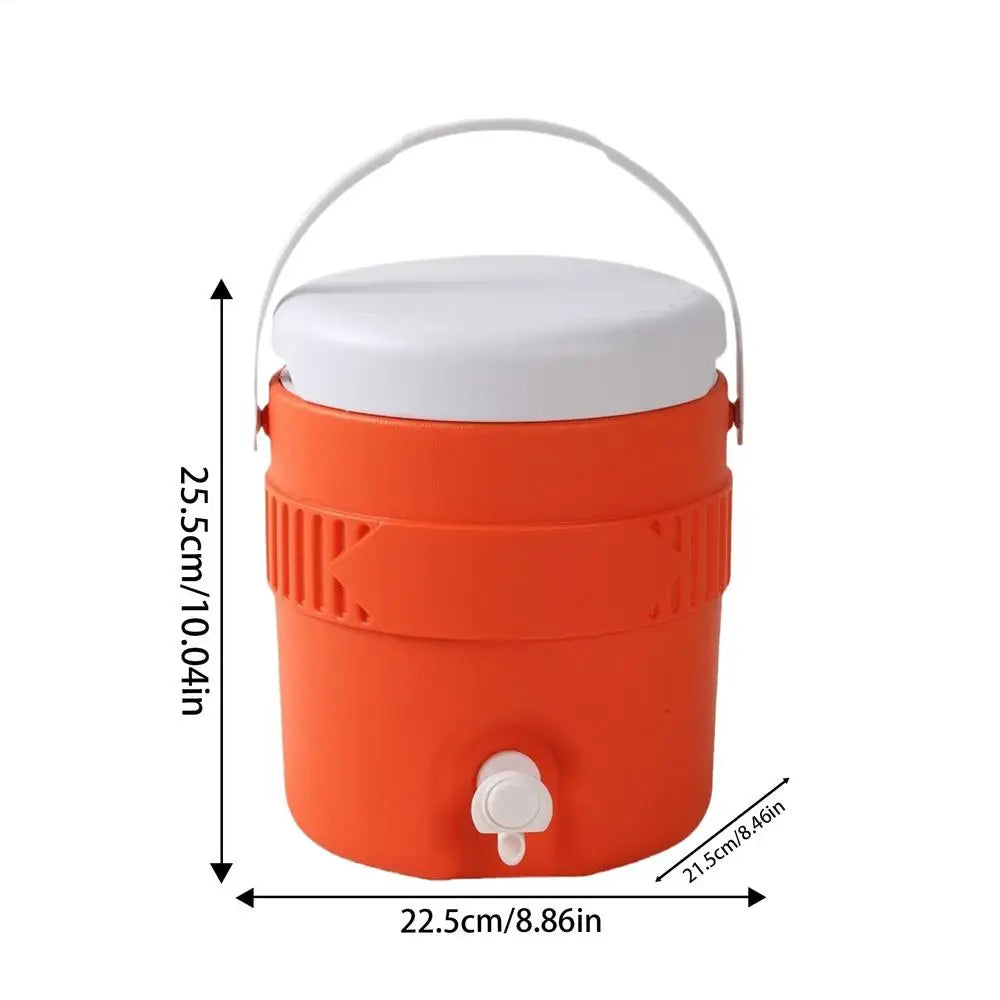 water cooler 3.8L Camping Coolers Long-Lasting Insulation Beverage Cooler  Portable Drink Dispensers Beverage Serveware