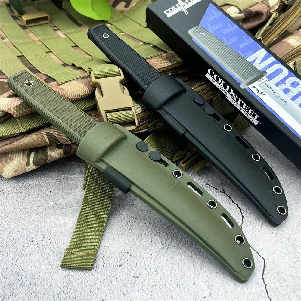 Multipurpose Outdoor Camping Knife with 8Cr13MoV Blade Nylon Fiber Handle Travel Camping Tactical Survival Knife